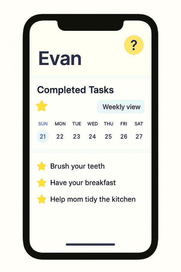 6. Acompanhe o progresso do seu filho com o painel dos pais do CleverKid.